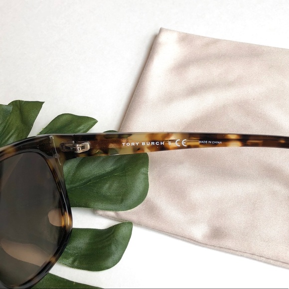 Tory Burch Tortoiseshell Sunglasses - Picture 4 of 7